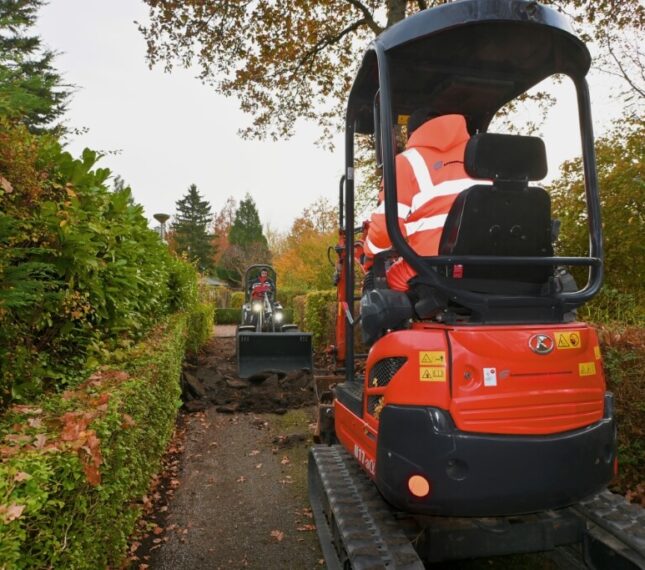 modern-materieel Modern materiaal voor grondverzet